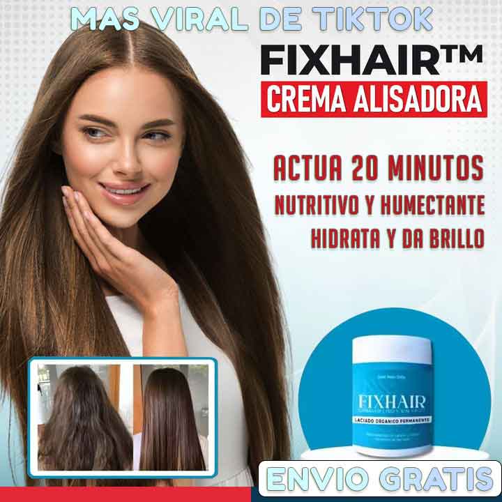 FixHair© - Crema Alisadora Viral