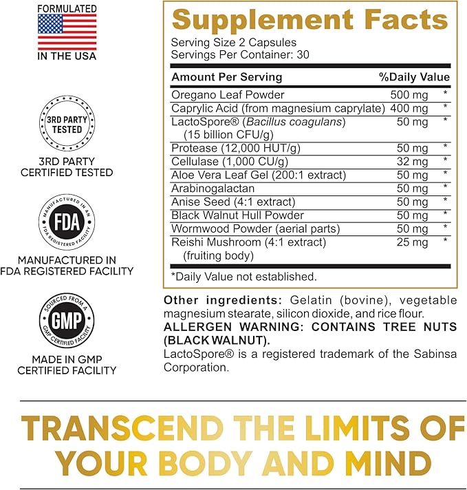Candida Cleanse™ - Cápsulas